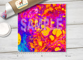Oil Marble Patterned HTV  966